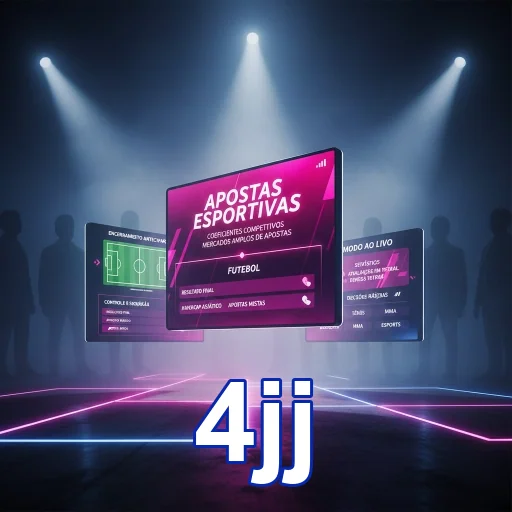 Ilustração de Experimente o aplicativo 4jj para jogos móveis com acesso ágil