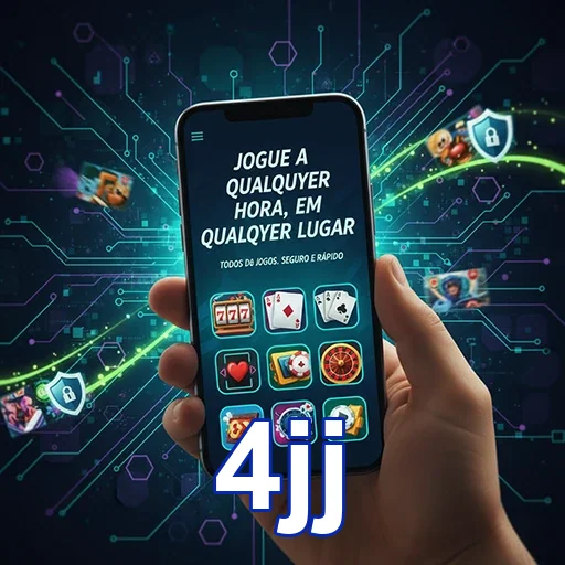 Ilustração de Explore o Cassino Online 4jj com Slots e Recompensas VIP